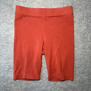Intimately by Free People Women Small Leggings Knit Solid Red